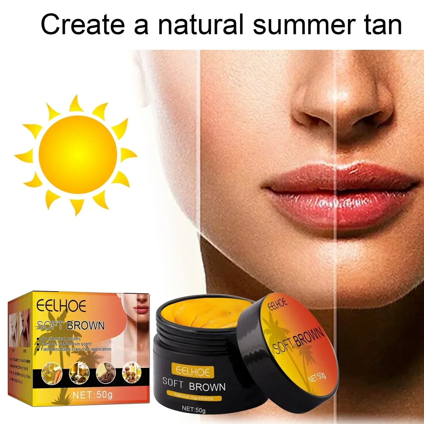 Soft Brown™ Gel abbronzante