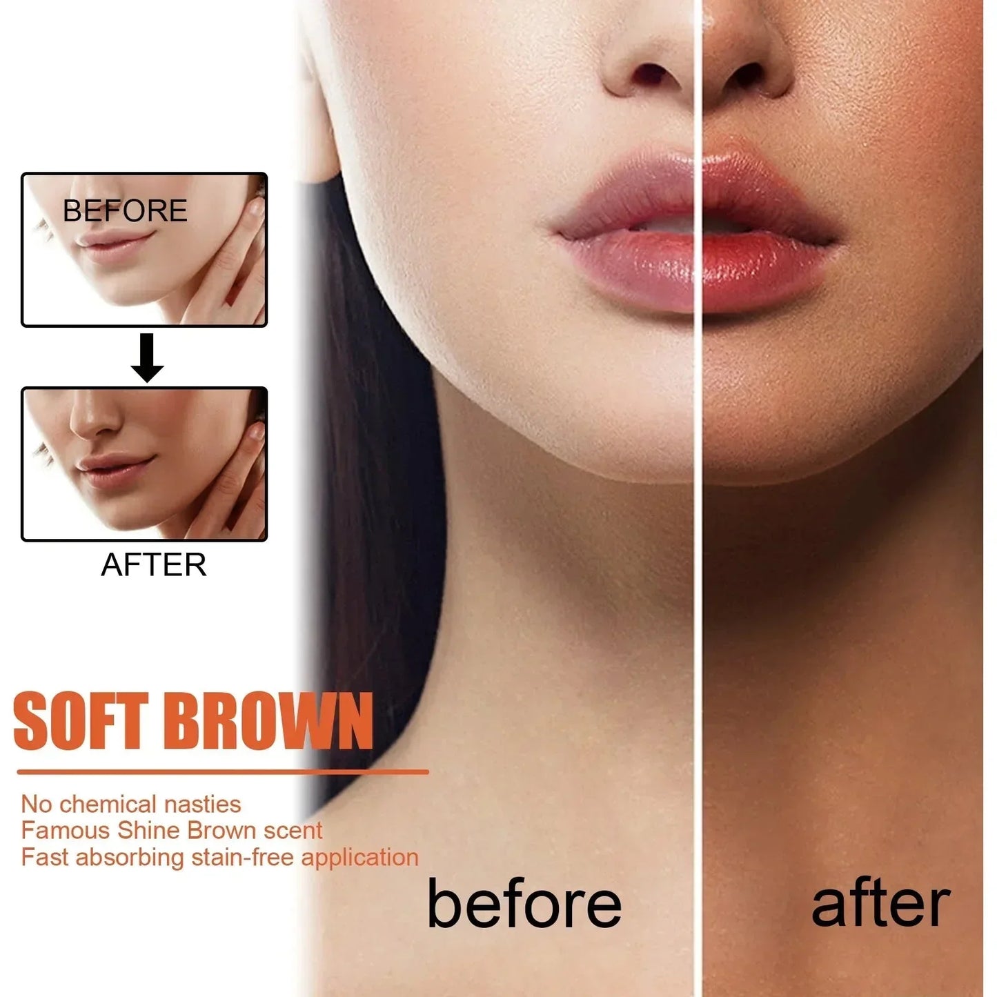 Soft Brown™ Gel abbronzante