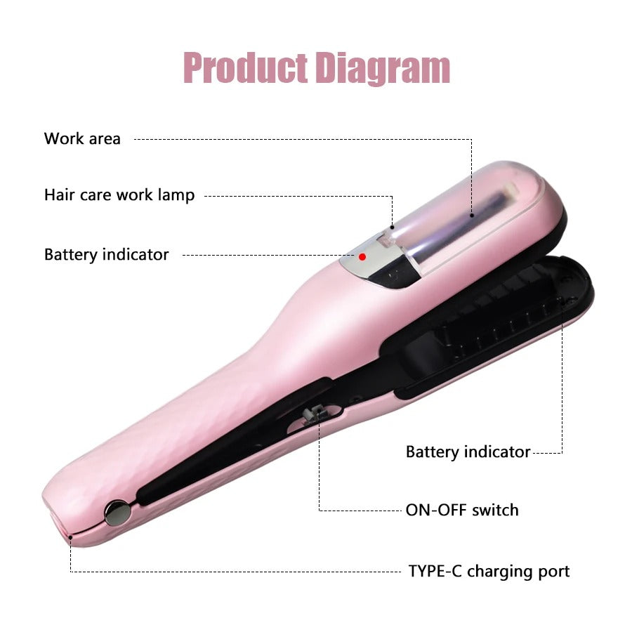 SplitFix Styler PRO™ Uno strumento per riparare le punte danneggiate