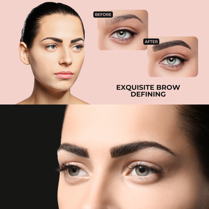 BrowZilla+™ Set di timbri per sopracciglia regolabili