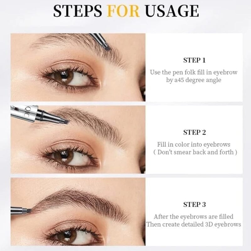 QIC Eyebrow™ Matita per sopracciglia 3D waterproof